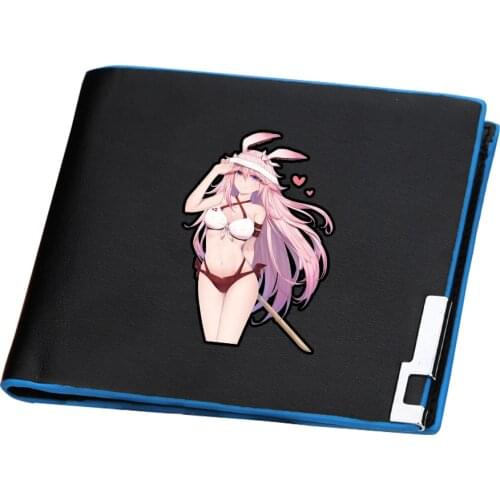 Honkai Impact Kawaii ID Card Holder Women Money Bag MmiHoYo Yae Sakura Slim Wallet Pu Leather Purse Cartoon Carteira