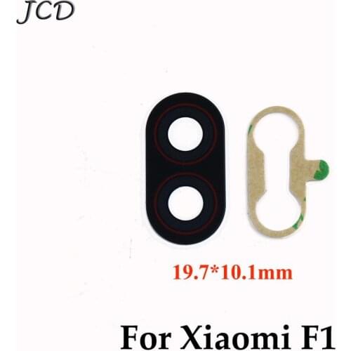 JCD For Xiaomi for Pocophone F1, for Xiaomi Poco F1 Rear Back Camera Glass Lens Replacement with Adhesive