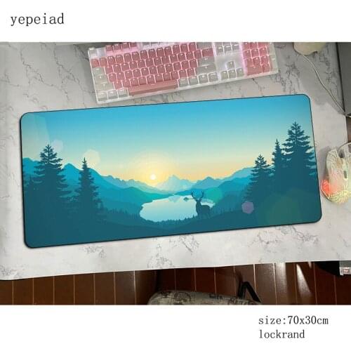 Firewatch mouse pad best seller mats 800x300x3mm Computer mouse mat gaming accessories large mousepad keyboard games pc gamer