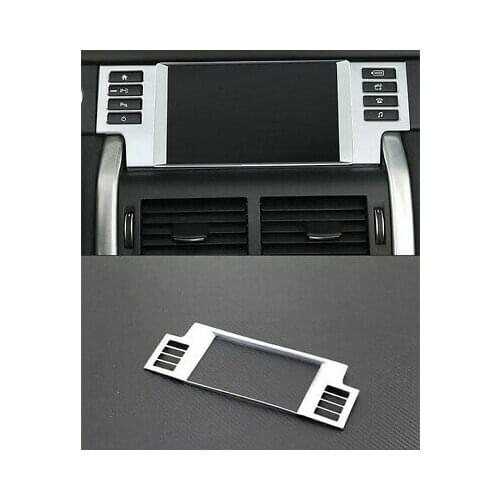 Matte Dashboard Navigation Frame Cover Trim For Land Rover Discovery Sport 15-18