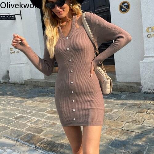 Meren Verado Fashionable Knitted Dresses