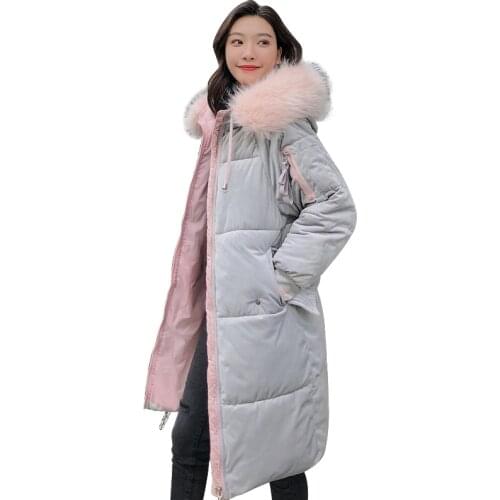 2019 New Arrival Winter Jacket Women Hooded With Fur Velvet Fashion Parka High Quality Warm Thicken Outwear Female Coat Parkas