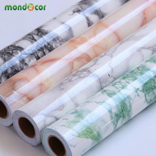 New Style Waterproof Wallpapers Oil-proof Cupboard Renovation for Kithcen Wall Stickers Office Desk Table DIY Decorative Film