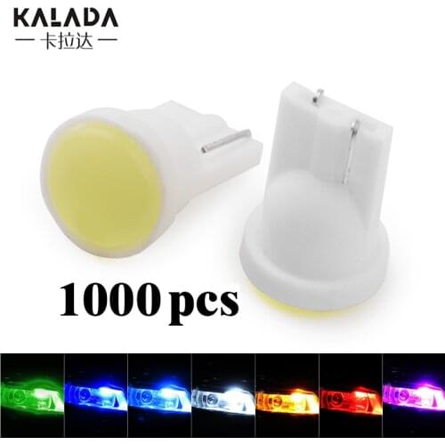A Lot 1000x Pcs Original COB T10 W5W 3D 194 168 LED Car Bulb Auto License Plate Lamp Dome Light 12V DC Wholesale Freeshipping