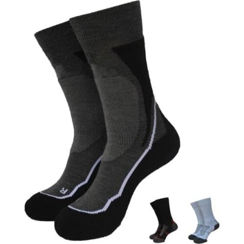 OUT-201 Norway Outdoor Boneless High Quality Semi-terry Thickened Wool Hiking Socks Sports Socks
