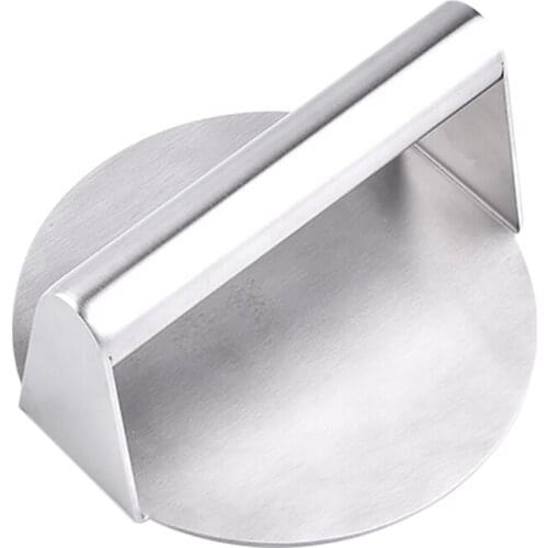 Burger Press,Round Smash Burger Press,Griddle Accessories Kit For Grill, Hamburger Patty Maker And Squeeze Grease