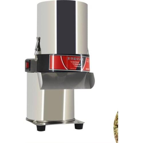 Commercial Electric Cutter Vegetable Processing Slicing Machine Automatic Shredder Stainless Steel Cutter Vegetable Chopper
