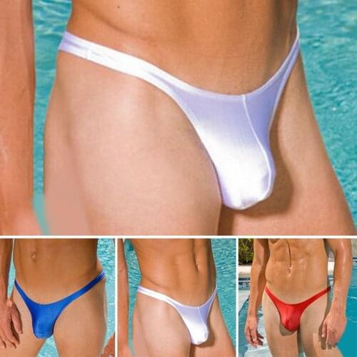 Sexy Men Underwear Ultra Thin Gay Bikini Mens Briefs Penis Large Pouch Low Rise Slips hombre Erotic Panties Underpants cueca