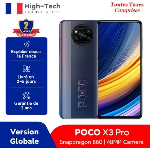 POCO X3 Pro NFC Global Version Snapdragon 860 Smartphone 6.67” 120Hz DotDisplay 48MP Quad AI Camera 5160 mAh 33w Charging NFC
