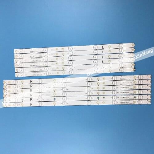 10set LED Strip For 50" TV LC-50LB261U YX-50018014 500TT26 500TT25 V5 50PFL6340 LD50P03Q 500TT63 500TT42 500TT41 500TT56 50LE450