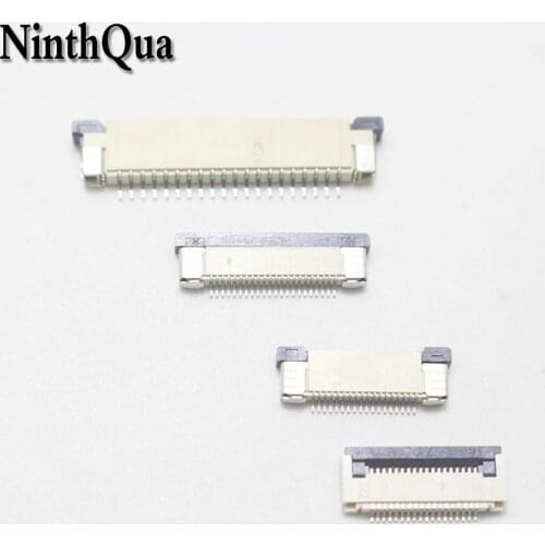 5pcs 0.5MM / 1.0mm 18P Clamshell Drawer Up Down FPC Connector socket for 18Pin Type A B FFC Cable