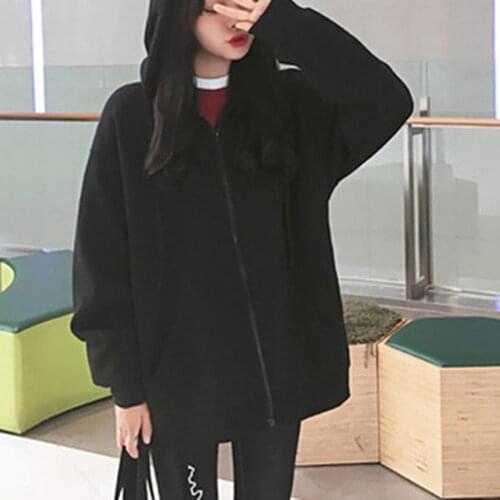 60% Dropshipping!!2021 New Womens coat sweater winter thin solid color solid color drawstring hoodie jacket