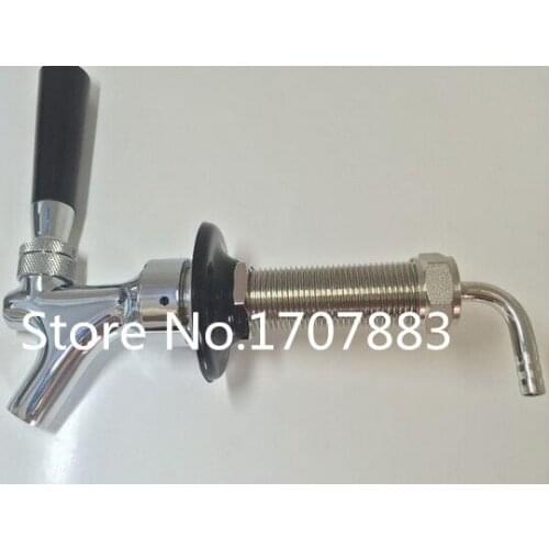 80 mm shank US style brass material draft beer tap/faucet for your homebrew jockey box or beer fridge
