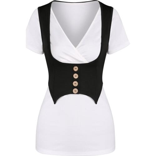 Dressfo Women's Basic T-Shirts