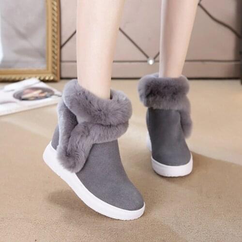 ESOV Women's Wedge Ankle Boots