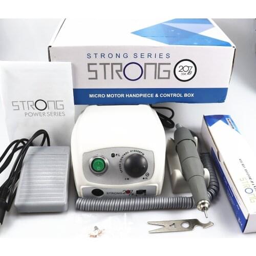 50000rpm Strong 207 Electric Nail Drill 65W Milling Machine for Manicure Pedicure Nail Drill Apparatus for Manicure Machine Tool