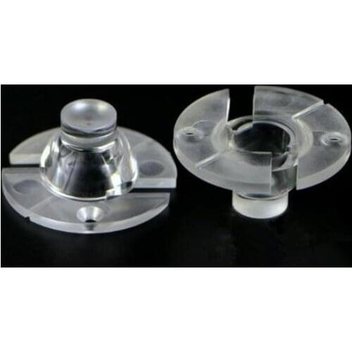 #FWI-38 High quality LED Optical Lens, Candle Shap, Size: 38*18mm, Transparent Color, PMMA