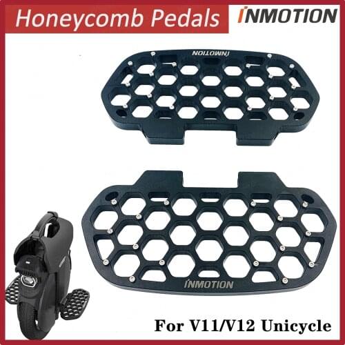 INMOTION V11 V12 Unicycle Honeycomb Pedals New Widen Pedal Original Cool Monowheel Accessories