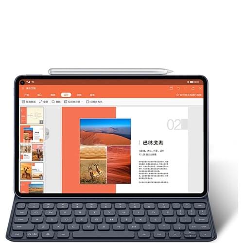 Original Flip Leather Case For Huawei Matepad Pro Smart Magnetic Keyboard Wireless Bluetooth Full Keys Keyboard Protective Case