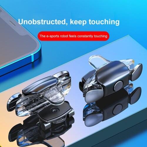 Mobile Phone Game Controller For PUBG Shoot Trigger Aim Button Joystick L1R1 Sensitive Gamepad For IPhone Android Dropship