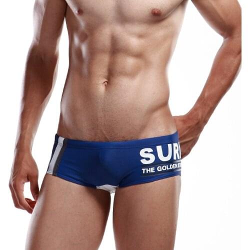 Mens sexy low waist swimsuits men swimwear 2021 men boxer swim trunks swimming shorts briefs beachwear sports surf bathing suit