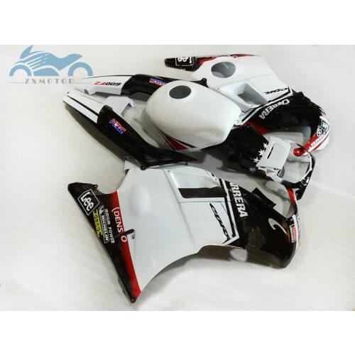 Full fairing kits for HONDA 1991 1992 1993 1994 CBR 600 F2 white black road motorcycle body fairings kit CBR600F2 91-94