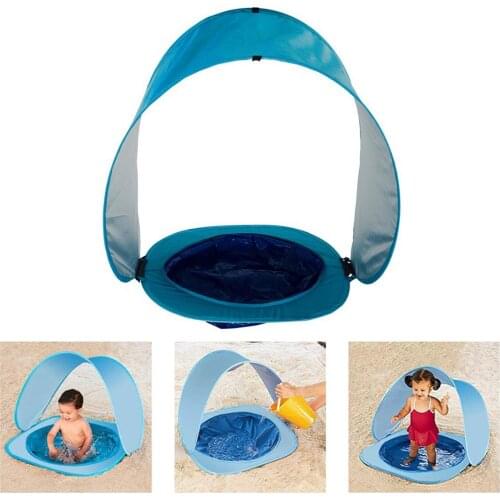 HOT Baby Beach Tent Children Waterproof Sun Awning Tent UV-protecting Sunshelter With Pool Kid Outdoor Camping Sunshade Beach