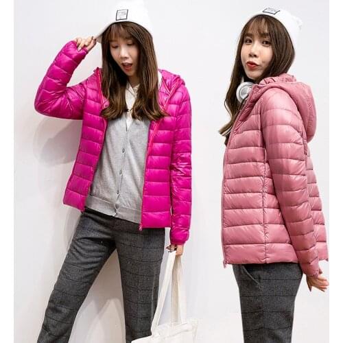Winter Down jacket women 90% duck down coat Ultra Light warm Female Portable plus size down jacket winter