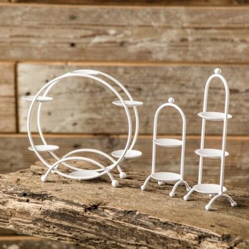 Wedding Props Macaron Cake Stand Ferris Wheel Dessert Shelf Wedding Birthday Party Decor Dessert Table Decoration Metal Stand