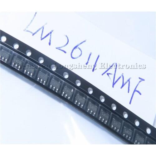 50PCS/LOT LM2611AMF LM2611 SOT-23-5 Silk Screen: S40A Switching Regulator Chip