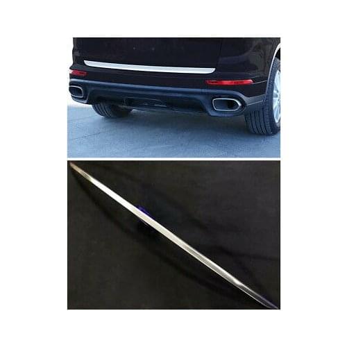Steel Rear Trunk Lid Tailgate Door Cover Trim 1pcs For Porsche Cayenne 2019