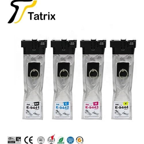 Tatrix Compatible Ink Cartridges T9441 T9442 T9443 T9444 For Epson WorkForce Pro WF-C5210DW WF-C5290DW WF-C5710DWF WF-C5790DW