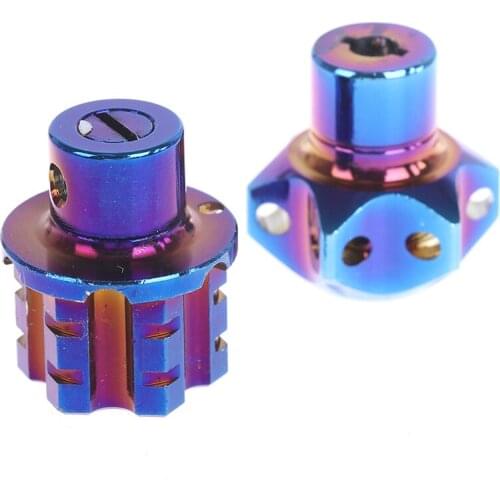 High Quality Burn Blue DIY Motorcycle Key Cover Case Shell With Key Ring Moto Accessories Universal Motorcycle Key Cover