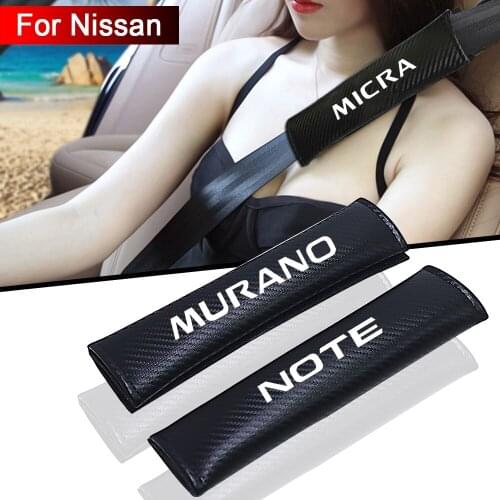 Car seat belt Protect for Nissan ALTIMA JUKE LEAF MAXIMA MICRA MURANO PULSAR QASHQAI j11 SENTRA SYLPHY TEANA X-TRAI t31 t32