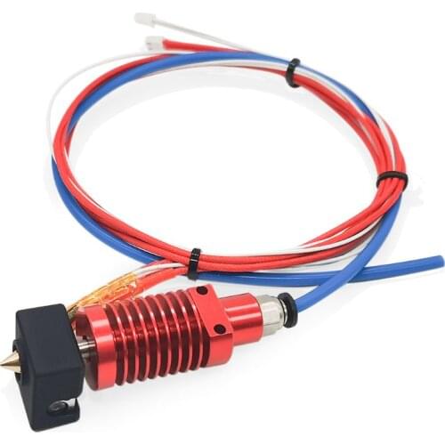 1Set 24V Assembled Extruder Hotend Kit Aluminum Heat Block for Ender-3/CR-10/CR-10S Pro 3D Printer Parts