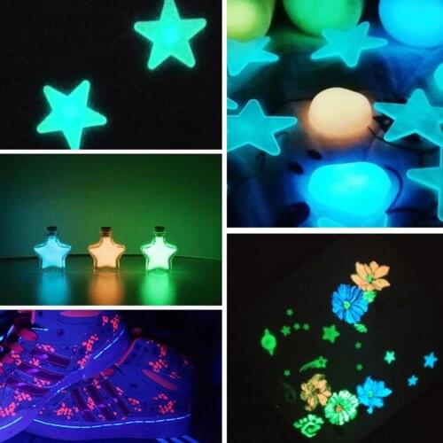 10g Glow In Dark Powder Pigment Slime Resin Coating Paint Fluorescent Powder Party Bright Gravel Sand Hot&Affordable