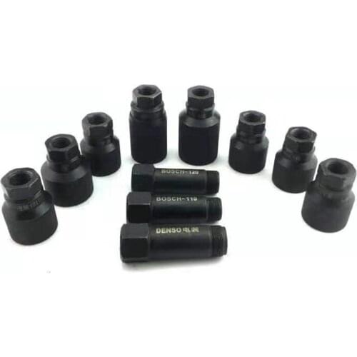 11pcs Universal Diesel Common Rail Injector Solenoid Valve Puller Remove Tool for Bosch 110 120 Denso 1211 Cummins CAT 320D
