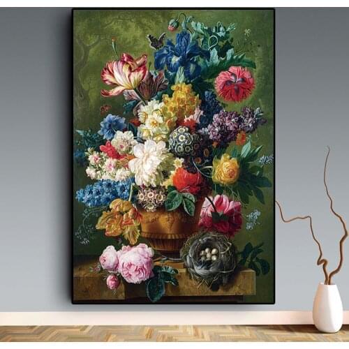 5d Diy Diamond Painting Beautiful Flower Square/round Diamond Embroidery Mosaic Set Landscape Cross Stitch Home Art Decoration
