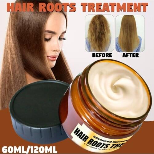 60/120ml Advanced Molecular Hair Roots Treatment Bouncy Restore Healthy Care 2021 New emtey bottler shampoo
