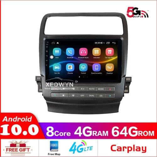 Android 10 octa core Car Radio Stereo For Acura TSX 2004-2008 GPS Navigation Support Steering Wheel control apple carplay