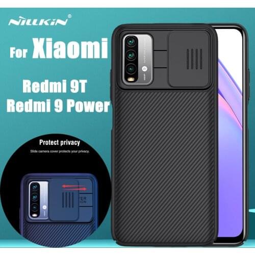 Camera Protection Case Global Versio for Xiaomi Redmi 9T 9 T 9 Power NILLKIN CamShield Protect Cover Lens Protection Cases