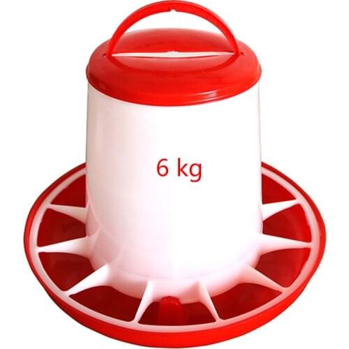 5kg Chicken Duck Feeder Bucket Pheasant feeding Fountain Chickens, ducks and quail dove Bird Feeder Safe hanging Bowl