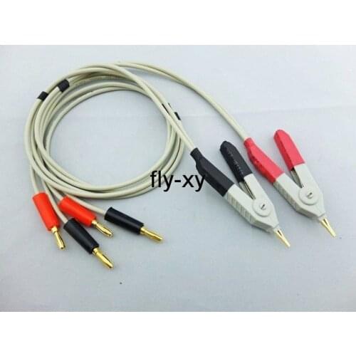 LCR test Clip/ LCR Meter Low Resistance Test Leads/ Terminal Kelvin Test Line