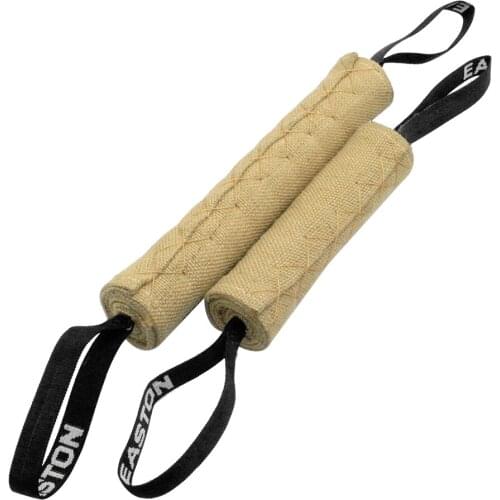 Linen Dog Tug Toy Pet Bite Toys With 2 Handles For Medium Large Pet Training Play Throw 2 Sizes Adjustable
