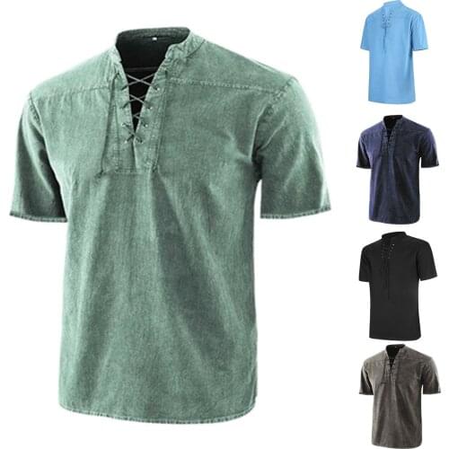MUQGEW Short Sleeve T-shirts For Men