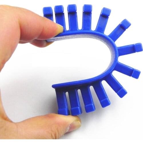 4pcs Blue Car Paintless Dent Repair Puller Tabs Dents Removal Holder Kit