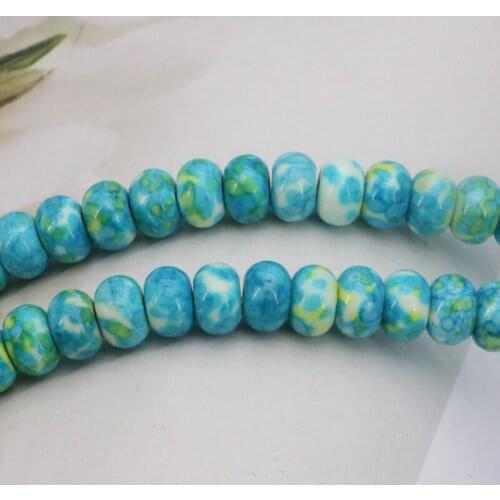 New fashion!Abacus shaped Riverstones loose beads 5x8mm DIY 15" women jewelry fit making design