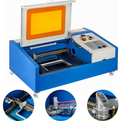 Upgrade-Version 40W CO2 USB Laser Cutter Graviermaschine laser Cutting Engraving