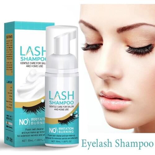 Eyelash Extension Shampoo Eyelid Foaming Cleanser Self Use Home Care Makeup Remover For Women Girl SK88