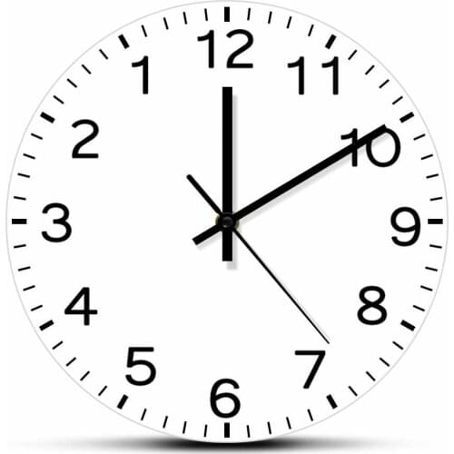 Modern Design Run Backwards Quiet Sweep Clock Anticlockwise Reverse Anti Wall Clock Home Decor Timepieces Run Counter Wall Watch